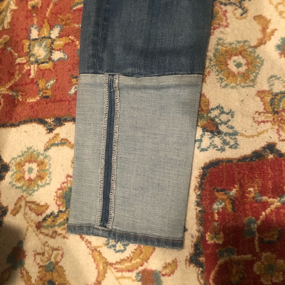 Colorblock Patchwork Jean - Picture 5 of 6